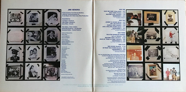 Jimi Hendrix : Sound Track Recordings From The Film "Jimi Hendrix" (2xLP)