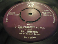 Bill Shepherd and his Rockin' Strings : Misty (7", EP, Mono)