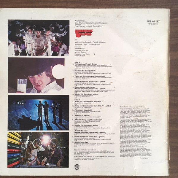Various : Uhrwerk Orange (LP, Album, RP)