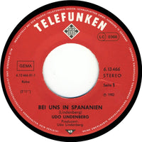 Udo Lindenberg : Bei Uns In Spananien (7", Single)