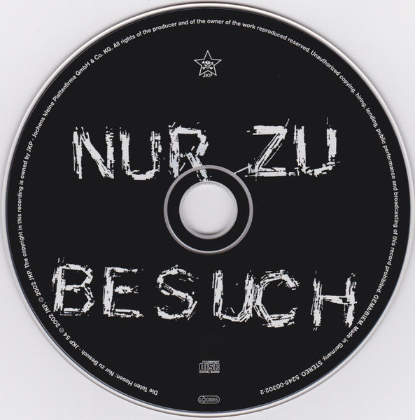 Die Toten Hosen : Nur Zu Besuch (CD, Maxi)
