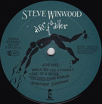 Steve Winwood : Arc Of A Diver (LP, Album, RP)