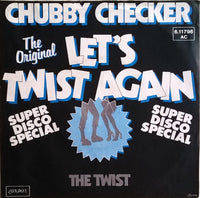 Chubby Checker : Let's Twist Again (7", Single, RE)
