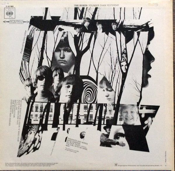 The Byrds : Younger Than Yesterday (LP, Album)