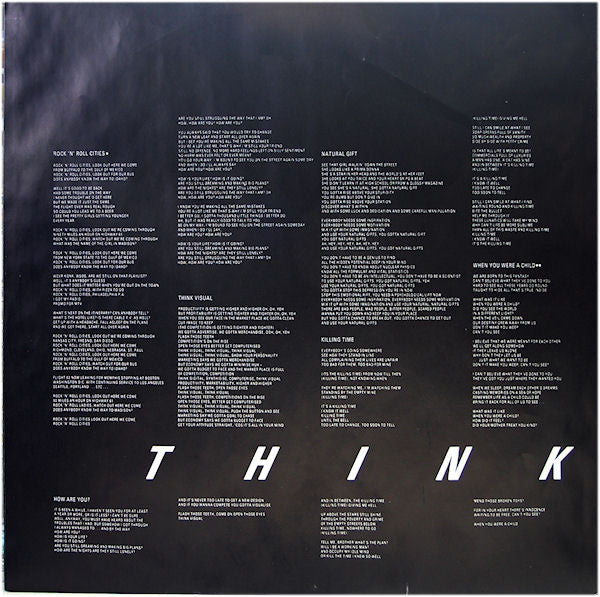 The Kinks : Think Visual (LP, Album)