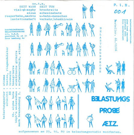 Belastungsprobe : Æ.T.Z. (7")