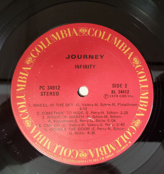 Journey : Infinity (LP, Album)
