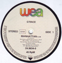 G'Race : Manhattan (12", Maxi)
