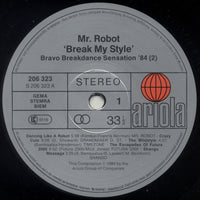 Various : Mr. Robot Break My Style - Bravo Break Dance Sensation '84 (2) (LP, Comp)