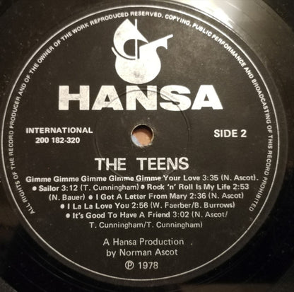 The Teens : The Teens (LP, Album)