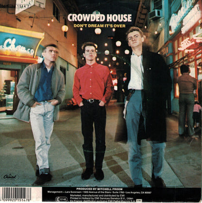 Crowded House : Don't Dream It's Over (7", Single, Bar)
