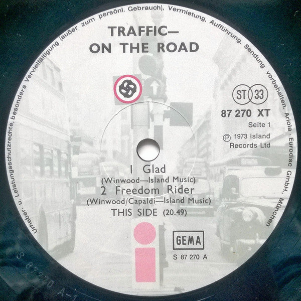 Traffic : On The Road (2xLP, Album, Gat)