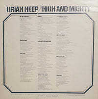 Uriah Heep : High And Mighty (LP, Album,  Te)