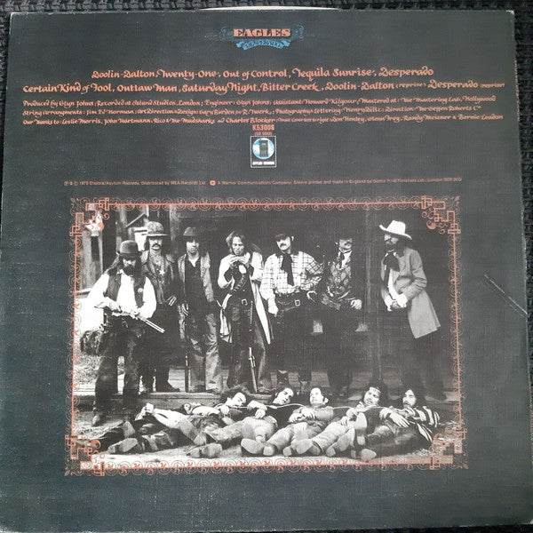 Eagles : Desperado (LP, Album, RE)