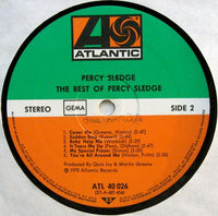 Percy Sledge : The Best Of Percy Sledge (LP, Comp, RE)