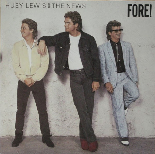 Huey Lewis And The News* : Fore! (LP, Album, Bla)