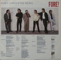 Huey Lewis And The News* : Fore! (LP, Album, Bla)