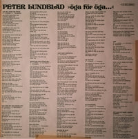 Peter Lundblad : Öga För Öga... (LP, Album)