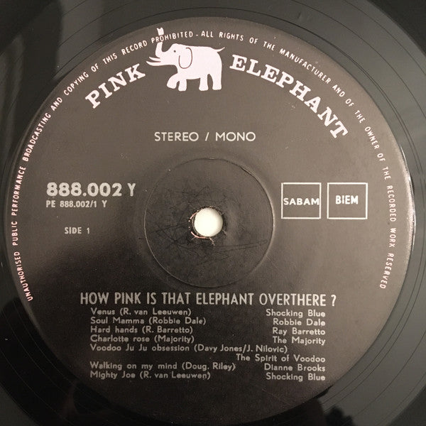 Various : How Pink Is That Elephant Over There? (LP, Comp)