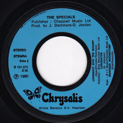 The Special A.K.A.* Featuring Rico* : Too Much Too Young (7", EP)