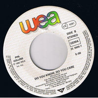 Phil Collins : Thru' These Walls (7", Single)