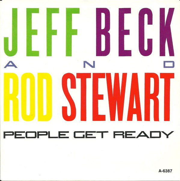 Jeff Beck And Rod Stewart : People Get Ready (7", Single)