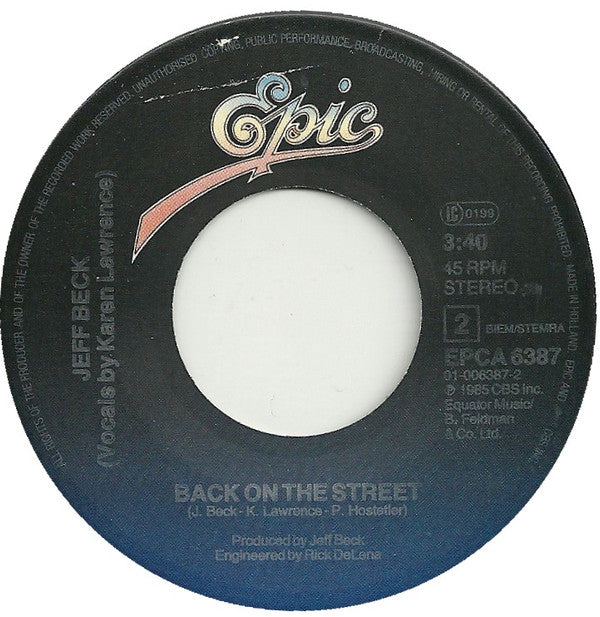 Jeff Beck And Rod Stewart : People Get Ready (7", Single)