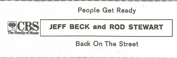 Jeff Beck And Rod Stewart : People Get Ready (7", Single)