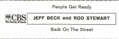Jeff Beck And Rod Stewart : People Get Ready (7", Single)