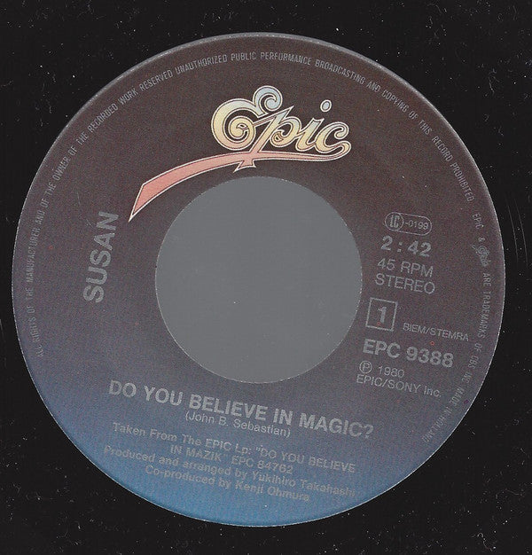 Susan : Do You Believe In Magic? (7")
