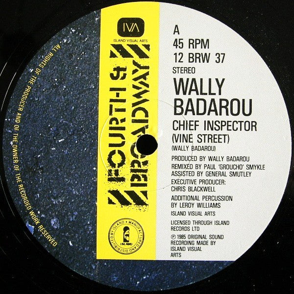 Wally Badarou : Chief Inspector (12")