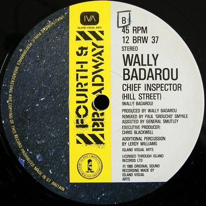 Wally Badarou : Chief Inspector (12")