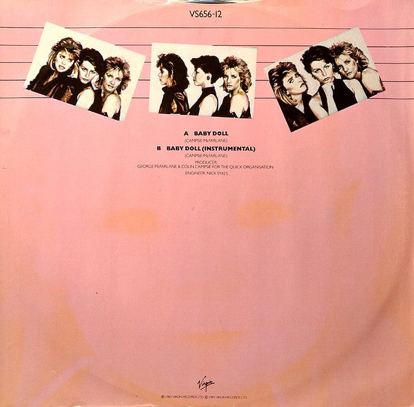 Girls Can't Help It : Baby Doll (12")