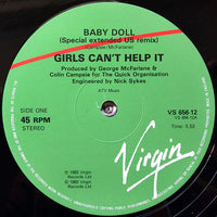 Girls Can't Help It : Baby Doll (12")