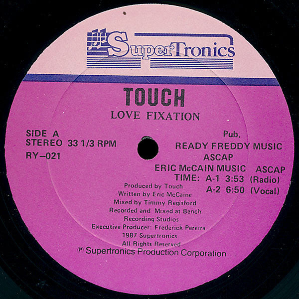 Touch (12) : Love Fixation (12")