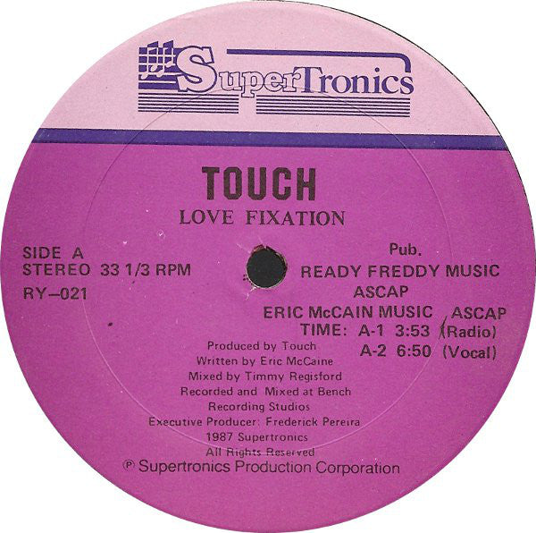 Touch (12) : Love Fixation (12")