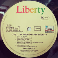 Whitesnake : Live... In The Heart Of The City (2xLP, Album)