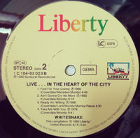 Whitesnake : Live... In The Heart Of The City (2xLP, Album)