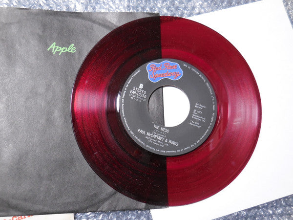 Paul McCartney & Wings* : My Love (7", Single, Red)