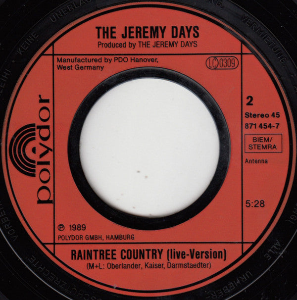 The Jeremy Days : Brand New Toy (7", Single)