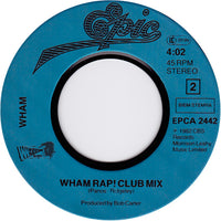 Wham! : Wham Rap! (7", Single, Pla)