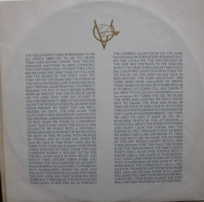 Ultravox : Rage In Eden (LP, Album)