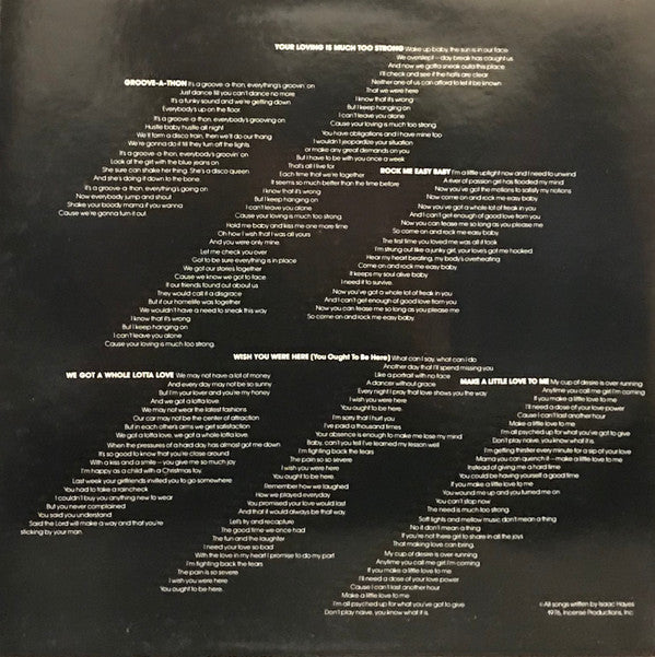 Isaac Hayes : Groove-A-Thon (LP, Album, Ter)