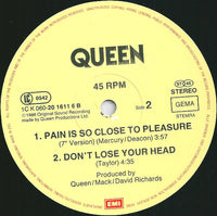 Queen : Pain Is So Close To Pleasure (Extended Remix) (12", Maxi)