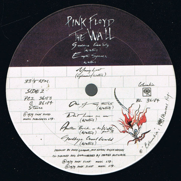 Pink Floyd : The Wall (2xLP, Album)
