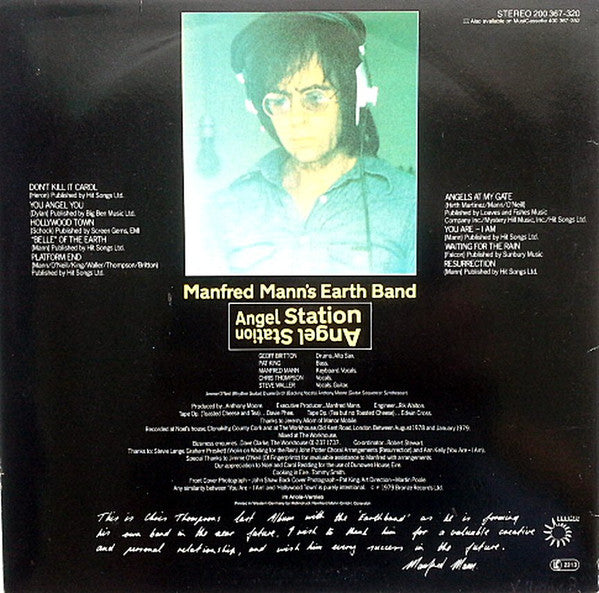 Manfred Mann's Earth Band : Angel Station (LP, Album)