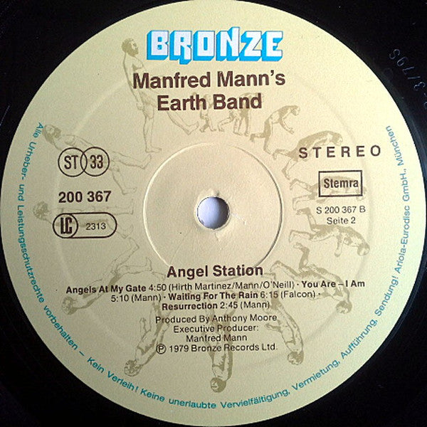 Manfred Mann's Earth Band : Angel Station (LP, Album)