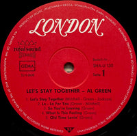 Al Green : Let's Stay Together (LP, Album, Roy)