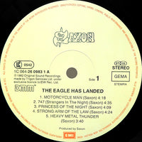 Saxon : The Eagle Has Landed (Live) (LP, Album, RE)