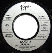 Sandra : Hi! Hi! Hi! (7", Single)